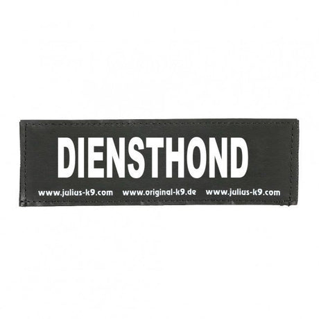 Julius K9 Logo Klettsticker groß A - F – DIENSTHOND