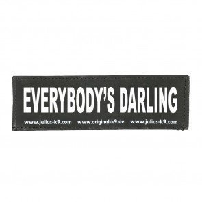Julius K9 Logo Klettsticker groß A - F – Everybodys Darling