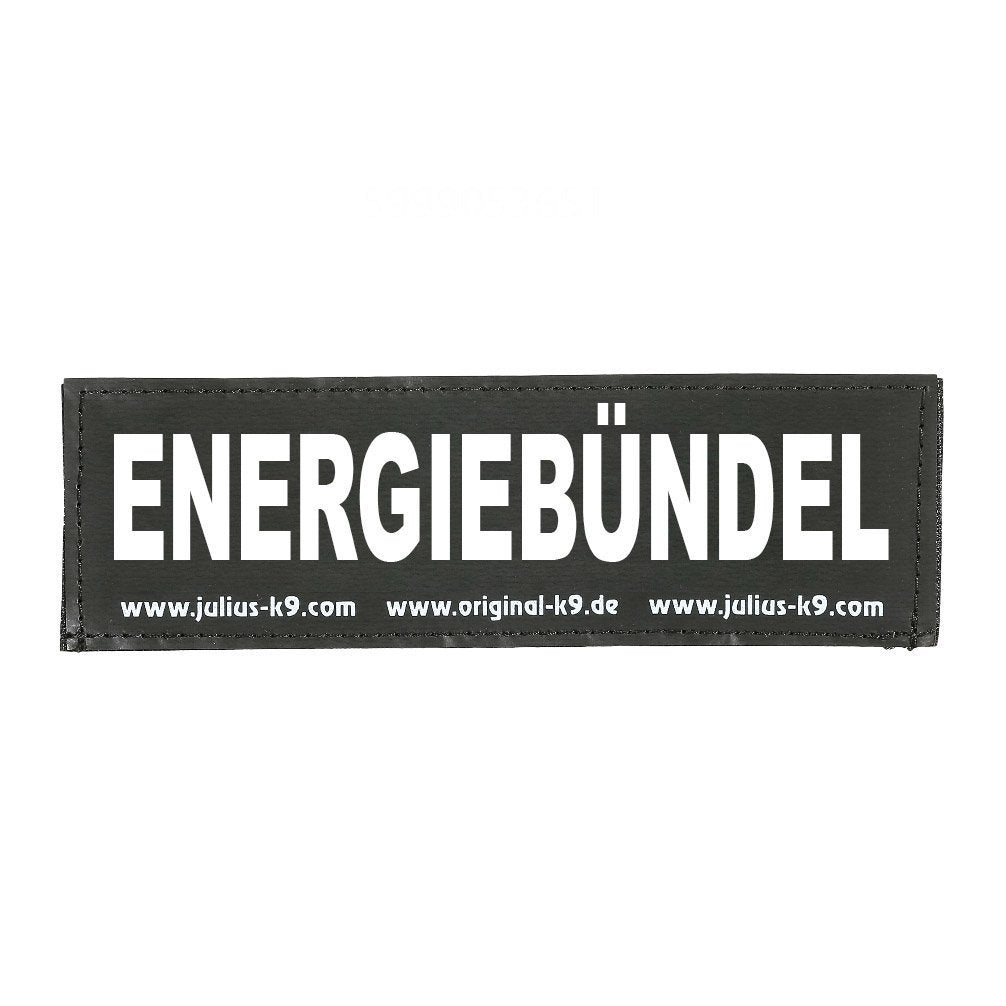 Julius K9 Logo Klettsticker groß A - F – ENERGIEBÜNDEL