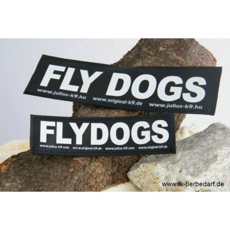 Julius K9 Logo Klettsticker groß A - F – FLYDOGS