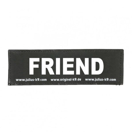 Julius K9 Logo Klettsticker groß A - F – FRIEND