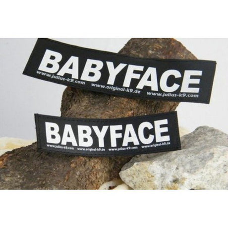 Julius K9 Logo Klettsticker groß A - F – BABYFACE