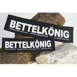 Julius K9 Logo Klettsticker groß A - F – BETTELKÖNIG