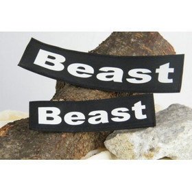 Julius K9 Logo Klettsticker groß A - F – BEAST