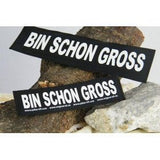 Julius K9 Logo Klettsticker groß A - F – BIN SCHON GROSS