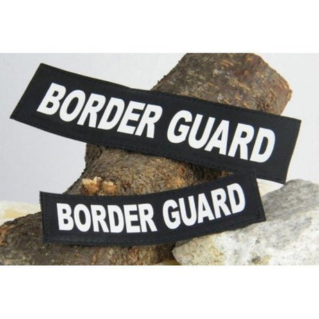 Julius K9 Logo Klettsticker groß A - F – BORDER GUARD