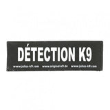 Julius K9 Logo Klettsticker groß A - F – DÉTECTION K9®