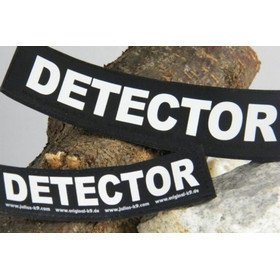 Julius K9 Logo Klettsticker groß A - F – DETECTOR