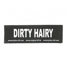 Julius K9 Logo Klettsticker groß A - F – DIRTY HAIRY