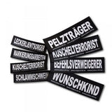 Julius K9 Logo Klettsticker groß A - F