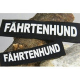 Julius K9 Logo Klettsticker groß A - F – FÄHRTENHUND