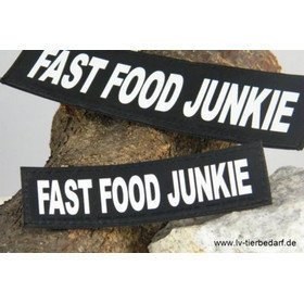 Julius K9 Logo Klettsticker groß A - F – FAST FOOD JUNKIE
