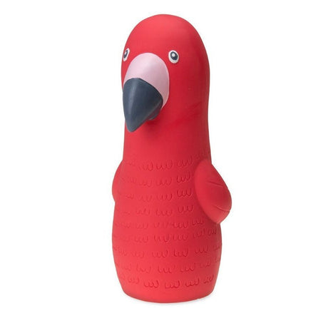 Figuren aus Latex – Vogel - 19,5 x 6,5 x 6,5 cm - rot