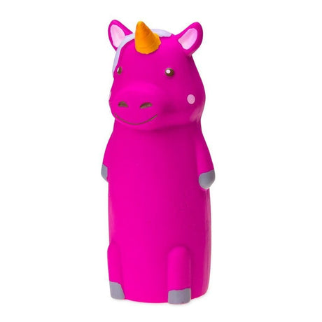 Figuren aus Latex – Hippo - 19,5 x 6,5 x 6,5 cm - pink