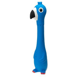 Latextiere für Hunde – Vogel - 40 cm - blau