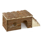 Karlie Wonderland Naturholzhaus für Kleintiere – 54 x 23 x 20 cm