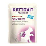 Kattovit Feline Diet Sensitive Portionsbeutel – Huhn + Ente 24x85g