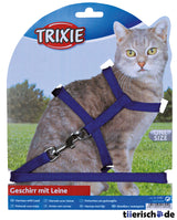 Katzen-Garnitur mit Leine