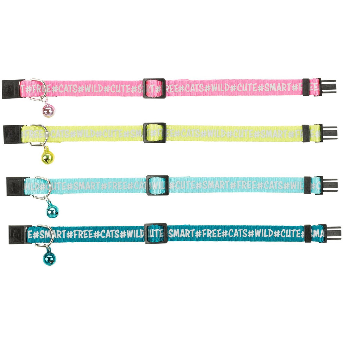 Katzen-Halsband, Motiv reflektierend, Nylon – Motiv reflektierend, Nylon