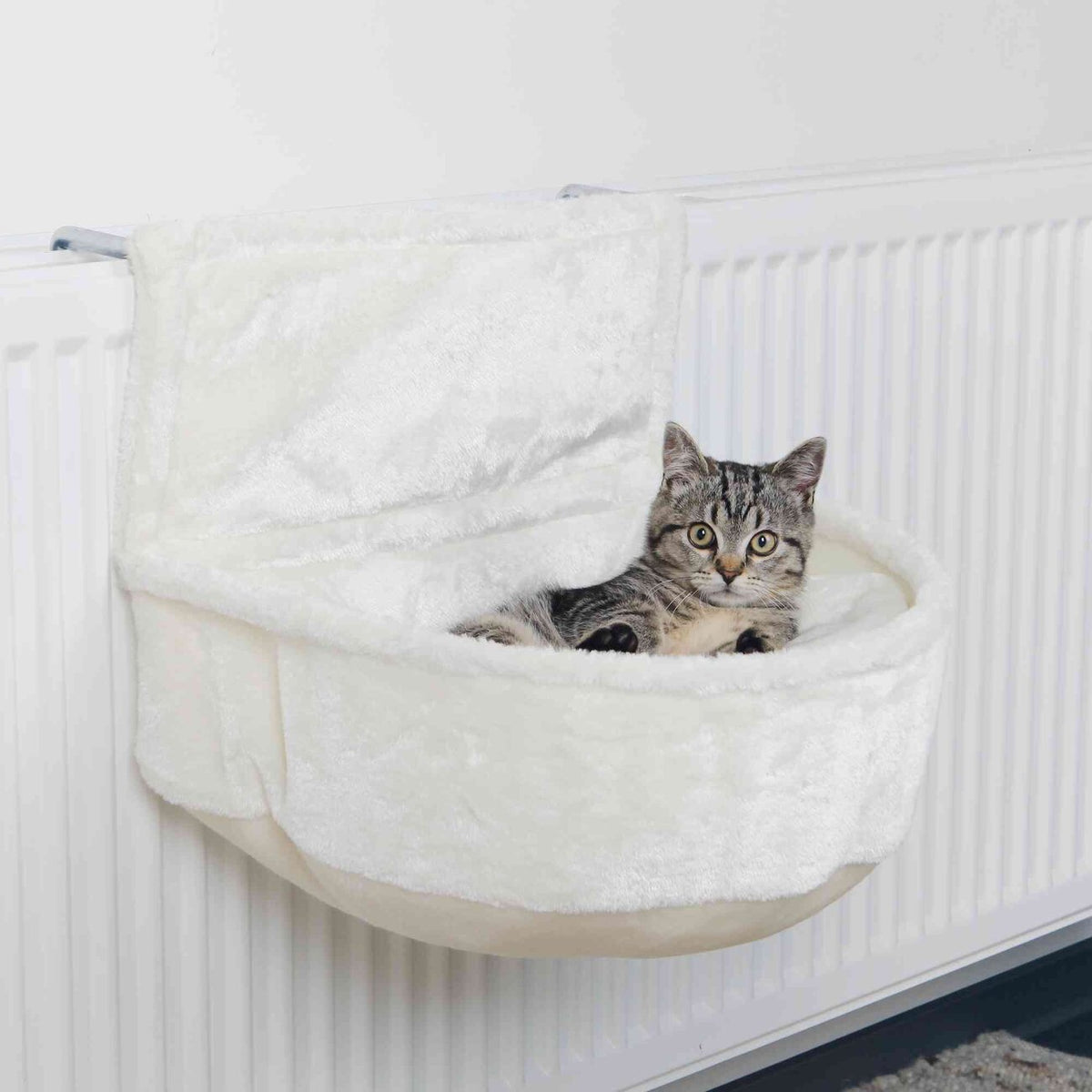 Katzen Heizungsliege Kuschelsack für Heizkörper