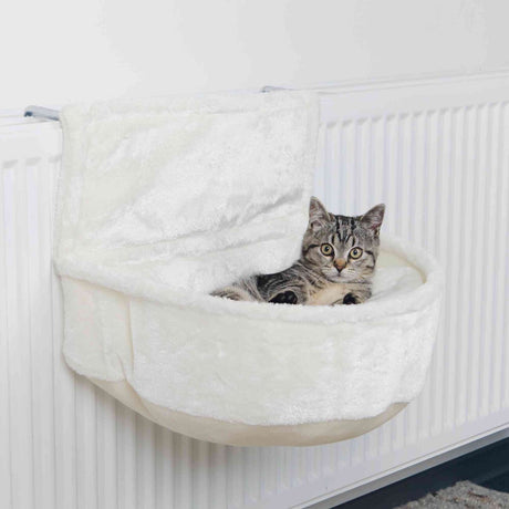 Katzen Heizungsliege Kuschelsack für Heizkörper