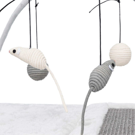 Katzen Kratzmatte Spielbogen für Katzen
