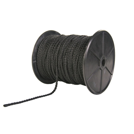 Katzen Schutznetz Befestigungsleine – 100 x 1 Meter, schwarz Sparpack