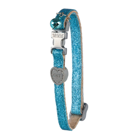 Katzenhalsband Glitzer mit Metallverschluss