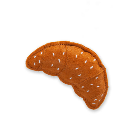 Katzenspielzeug aus Textil – Croissant - L: 10.5 cm