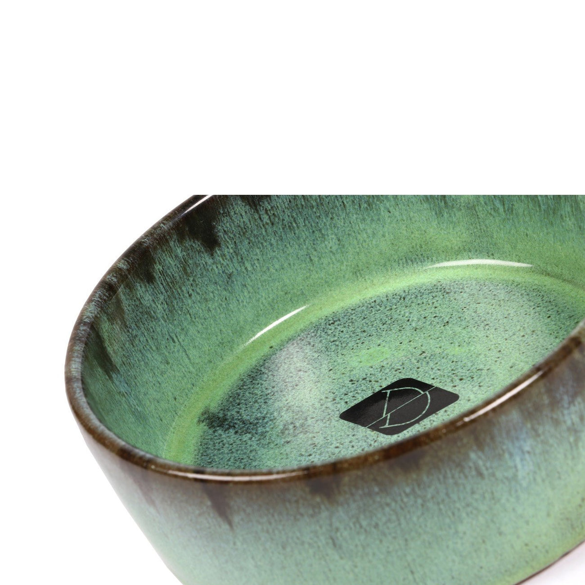 Keramiknapf Jasper – grün, 16 cm Ø, 700 ml