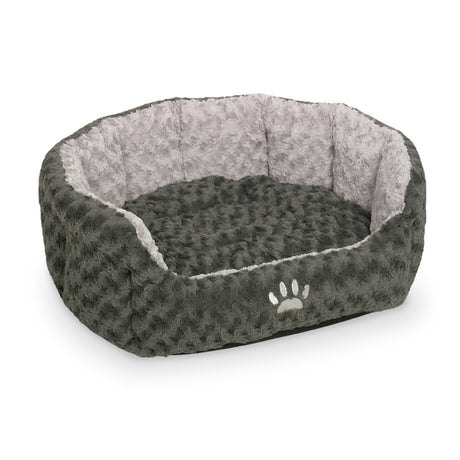 Komfort Bett oval Seoli für Hunde und Katzen