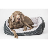 Komfort Bett oval Seoli für Hunde und Katzen