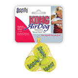 Tennisbälle AirDog mit Squeaker für Hunde – X-Small im Netz, 3 x 3 cm, 3 Stück