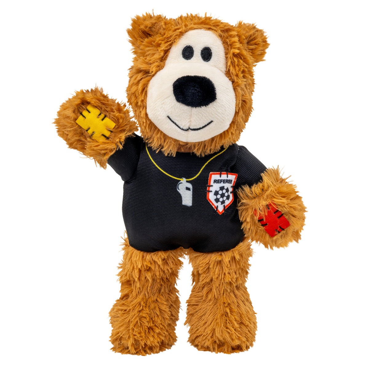 Wild Knots Sport Bear Schiedsrichter - Robustes Hundespielzeug mit WM-Flair – Schiedsrichter