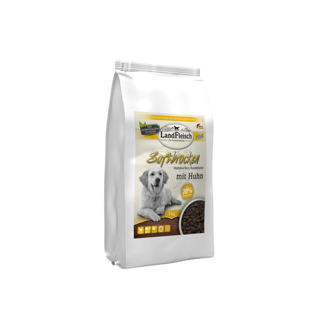 Landfleisch Dog Softbrocken mit Huhn