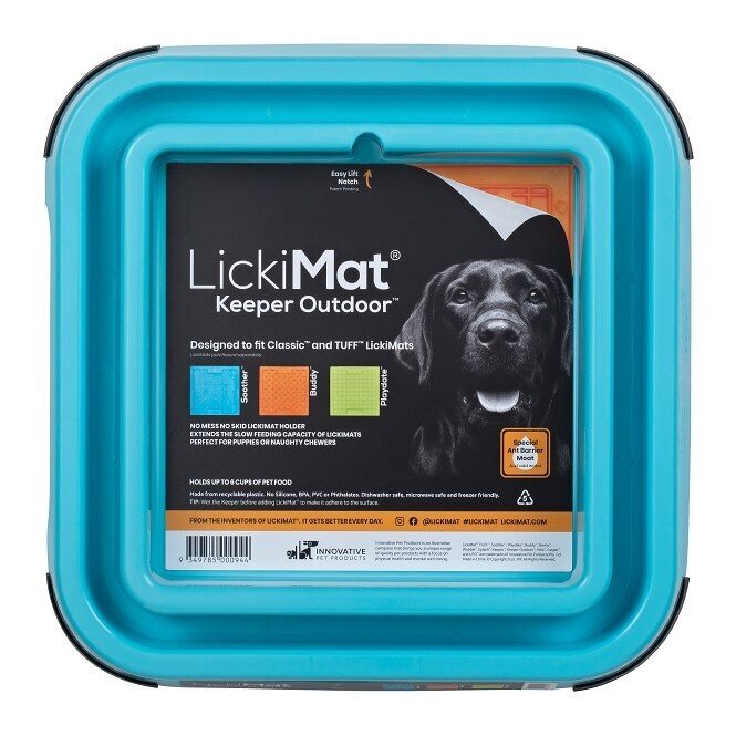 Outdoor Keeper für Schleckmatten