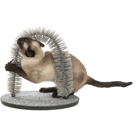 Massage- und Fellpflegebogen für Katzen