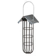 Meisenknödelhalter aus Metall zum Aufhängen – 11 × 25 × 10 cm, schwarz