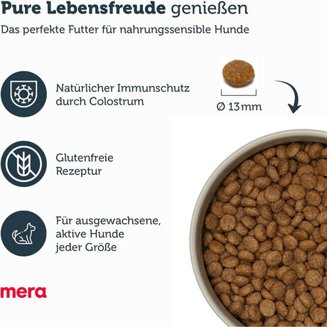 Mera Dog Pure Sensitive Senior Truthahn & Reis Hundefutter