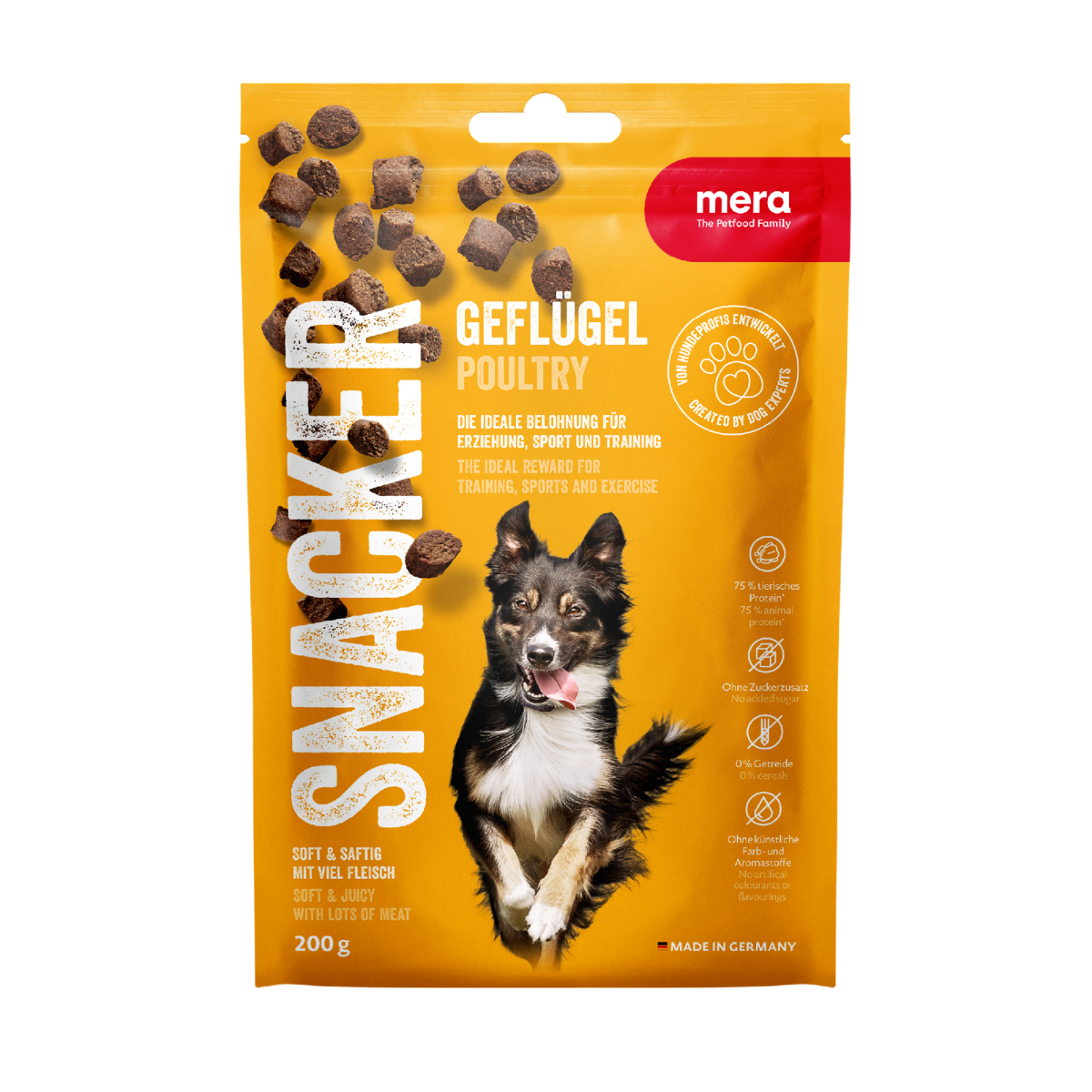 Mera Dog Snacker Hundesnacks – Geflügel 200g