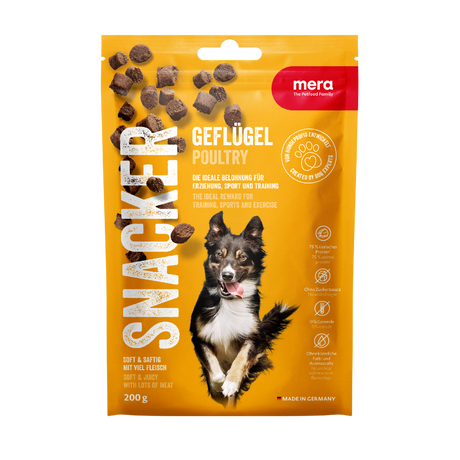 Mera Dog Snacker Hundesnacks – Geflügel 200g
