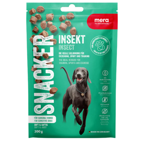 Mera Dog Snacker Hundesnacks – Insekt 200g