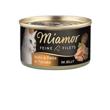 Miamor Feine Filets Dosen Katzenfutter – Huhn & Pasta 24x100g