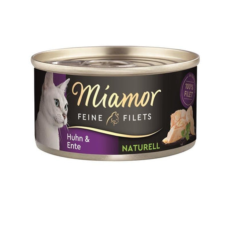 Miamor Feine Filets Naturelle – Huhn & Ente 24x80g