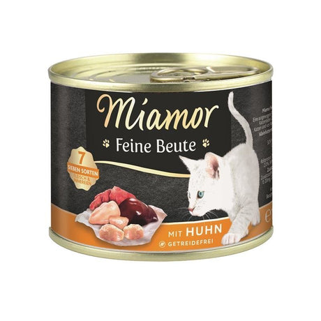 Katzen Futter in Dose Feine Beute – Huhn 12x185g