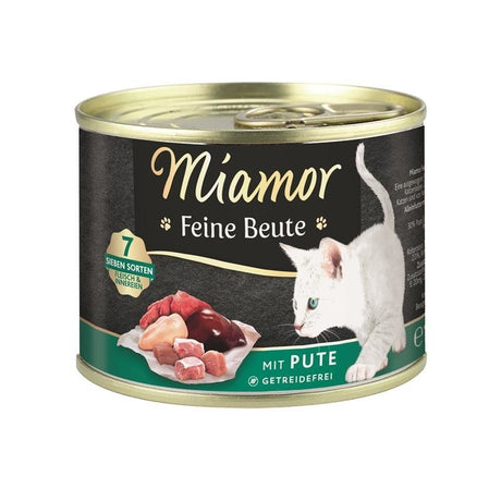 Katzen Futter in Dose Feine Beute – Pute 12x185g