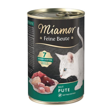 Katzen Futter in Dose Feine Beute – Pute 12x400g