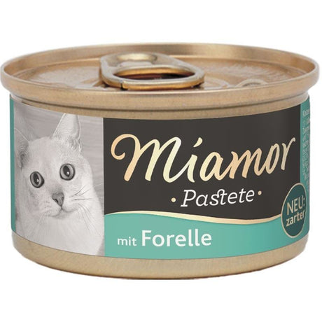 Katzenfutter Pastete in Dosen – Forelle 12x85g