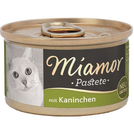 Katzenfutter Pastete in Dosen – Kaninchen 12x85g