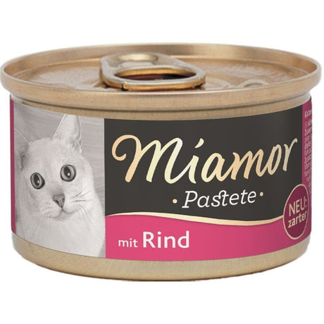 Katzenfutter Pastete in Dosen – Rind 12x85g